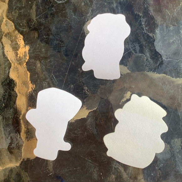 3 Different Color Cartoon Dog Stickers 2 1/2 inches long - Picture 3 of 7